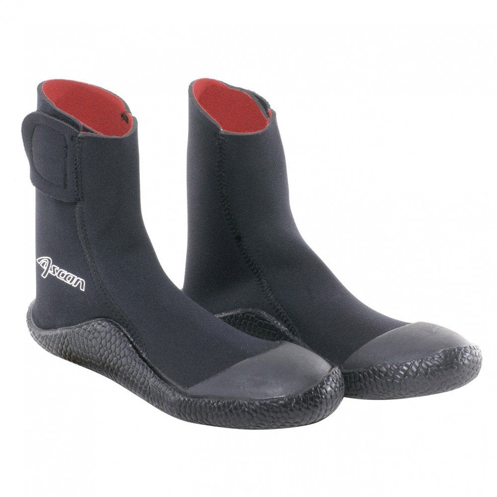 Ascan Kiddy Kinderneoprenschuhe Surfschuhe Neoprenschuhe Kinder 32 EU Schwarz, 32 EU Schwarz