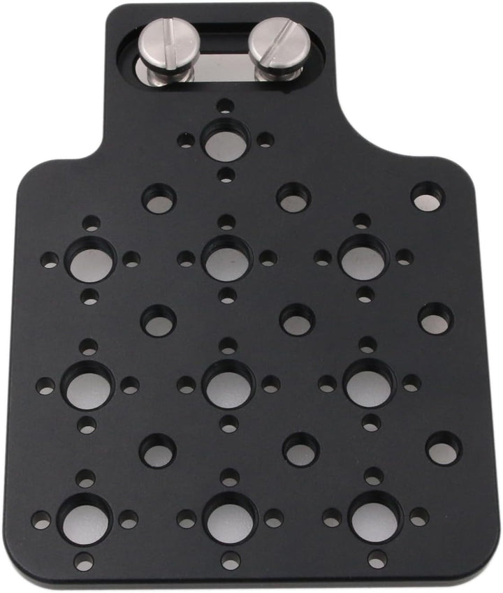 HangTon Universal Käseplatte Kamera Seitenmontage 3/8 Zoll 1/4 Zoll Gewinde für Sony ARRI RED Terade