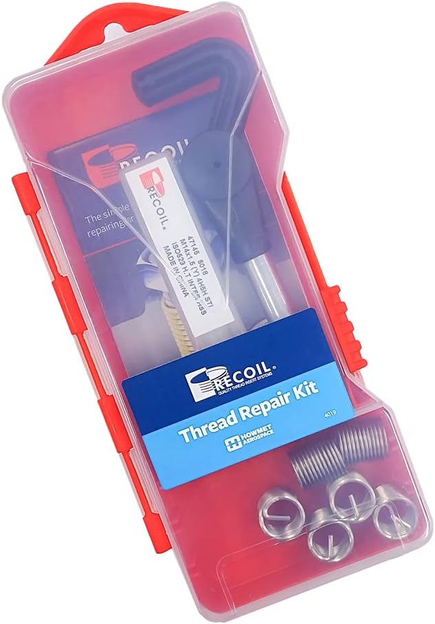Recoil rcl35208 Gewinde M20.0 - 2.50 Pitch 5 Inserts, M20.0 - 2.50 Pitch 5 Inserts