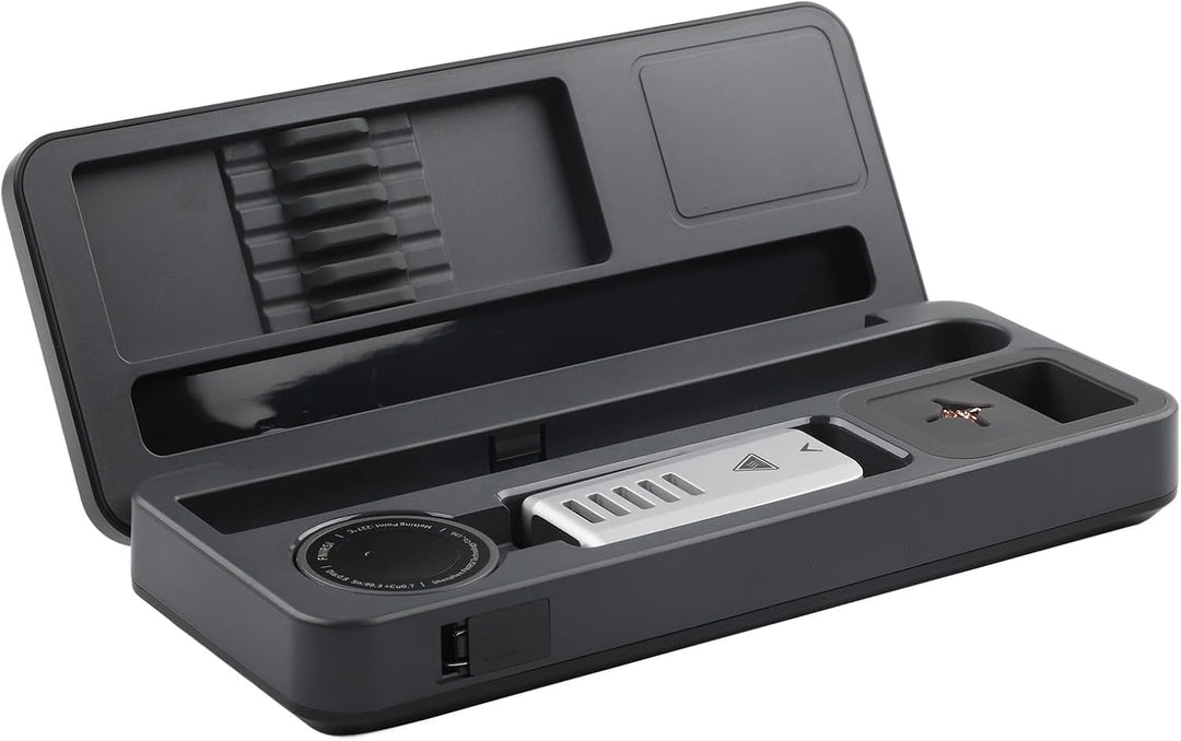Hs-02 Smart Soldering Iron Kit, Mobile Workbench Storage Box With Type-C Charging, 9-24V DC Temperat