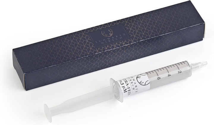 SCHWARTZHIRSCH Premium-Diamantpaste 0,5 µm (60000 Grit) - langlebige Abziehpaste für Streichriemen u