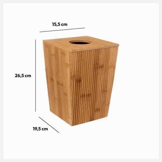 5five - Bambus-abfalleimer 6l Terre inconnue (unbekannte Erde)
