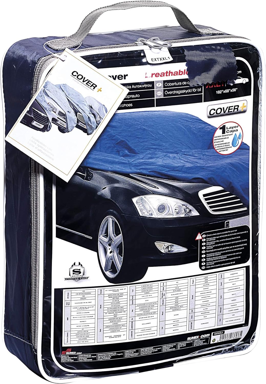 SUMEX extxxl1 Basic Tasche Aussen Auto, xxl0, XXL0