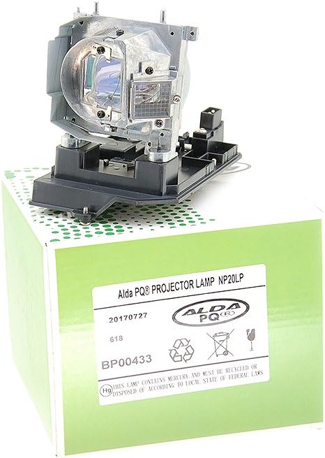 Alda PQ Premium, Beamer Lampe kompatibel mit NEC NP-U300X, U300X, U310W, NP20LP, 60003130 Projektore