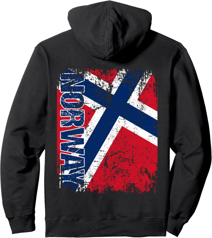 NORWEGEN Flagge Damen Herren Kinder NORWEGEN Pullover Hoodie
