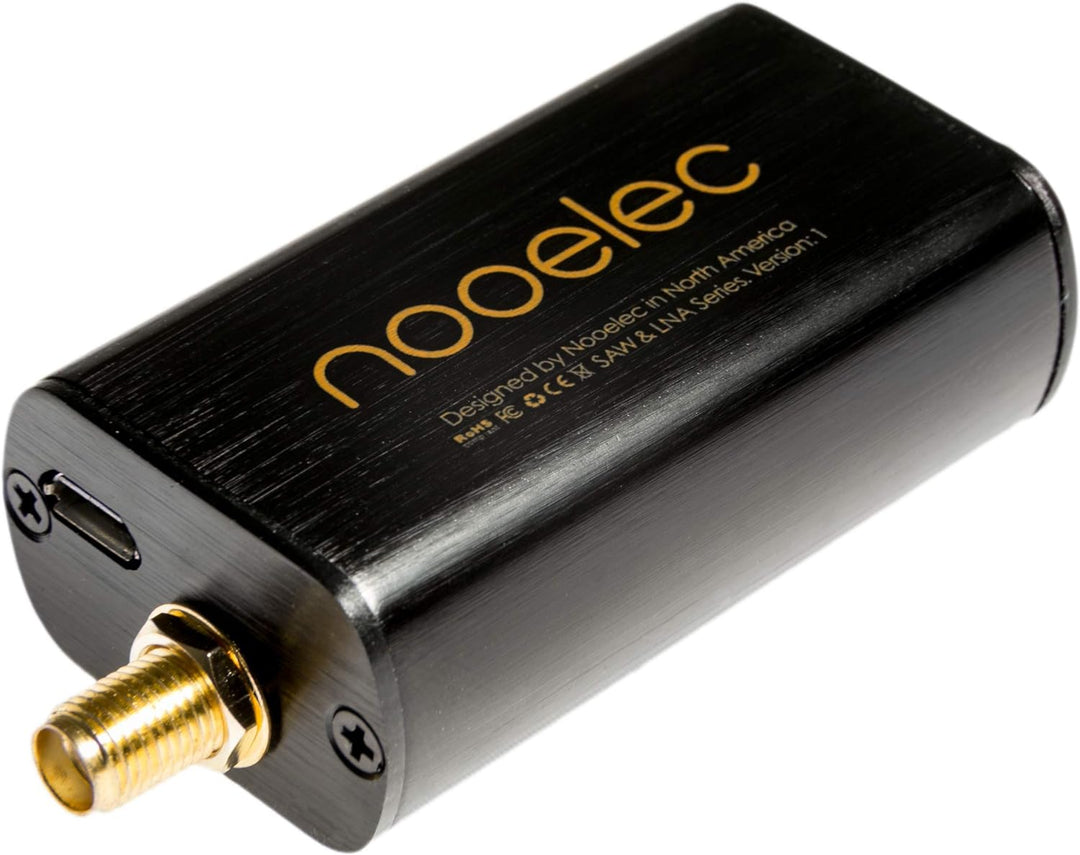 NooElec Active Inmarsat Empfangspaket - Enthält LNA und Filtermodul, 1550MHz Patchantenne Mit Hoher