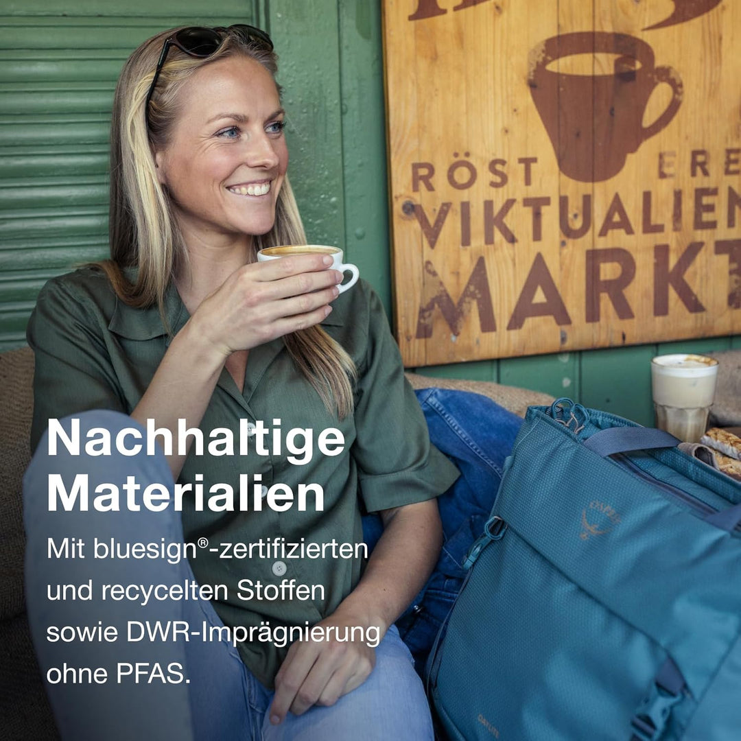 Osprey Daylite Unisex Messenger-Tasche Magma Brown/Tungste O/S - Fassungsvermögen 12L, Magma Brown/T