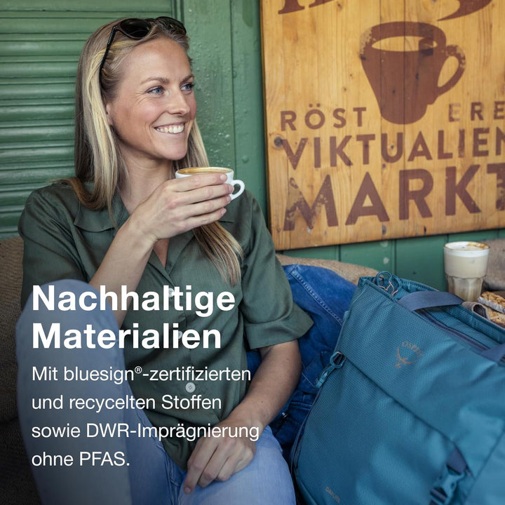 Osprey Daylite Unisex Messenger-Tasche Magma Brown/Tungste O/S - Fassungsvermögen 12L, Magma Brown/T