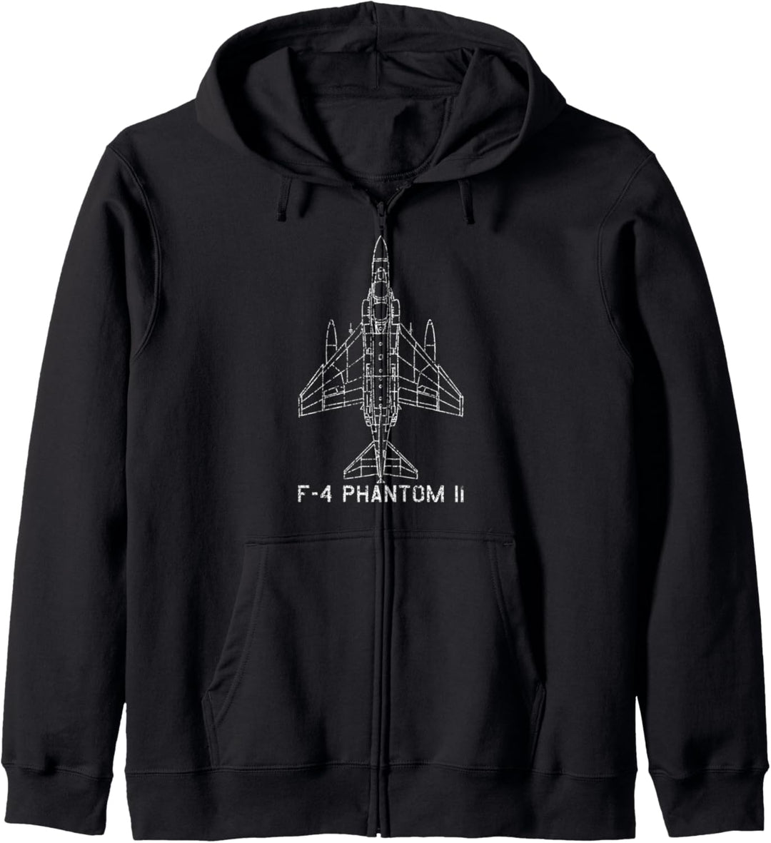 F-4 Phantom II Klassisches USA Kampfflugzeug Geschenk Kapuzenjacke