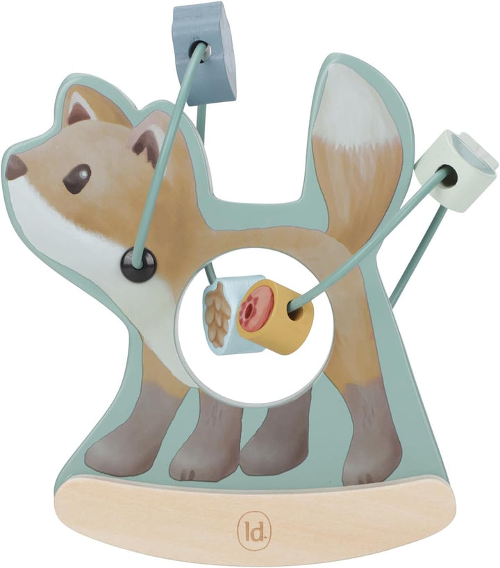 Little Dutch 7234 FSC Holz Motorikschleife Schaukeltier Fuchs - Forest Friends