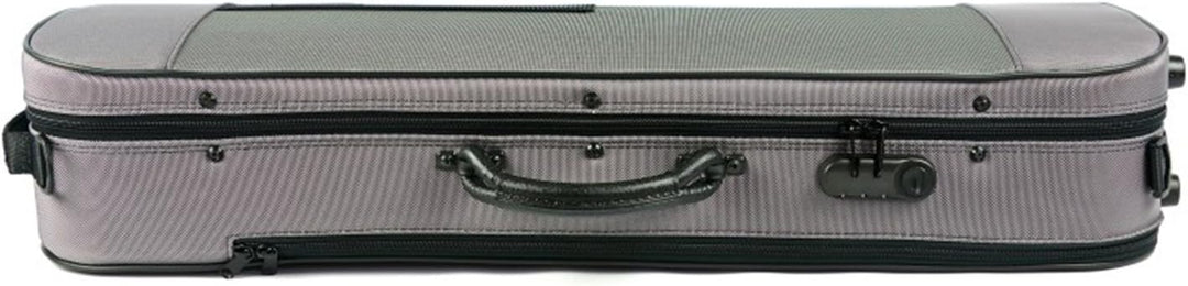 Bam Stylus Violin Etui Rechteckige Form, Farbe: Grau 4/4 Grau (Gris Chiné 14), 4/4 Grau (Gris Chiné