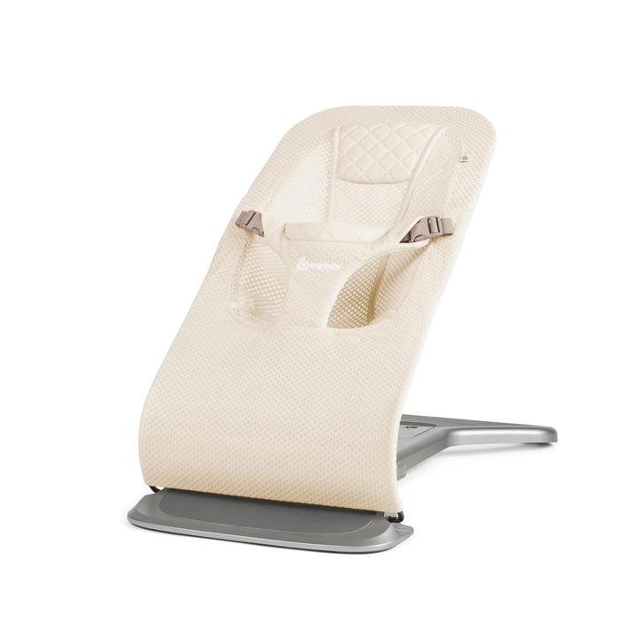 Ergobaby 3-in-1 Evolve Bouncer Mesh, Ergonomische Babywippe für Neugeborene ab Geburt bis zum Kleink