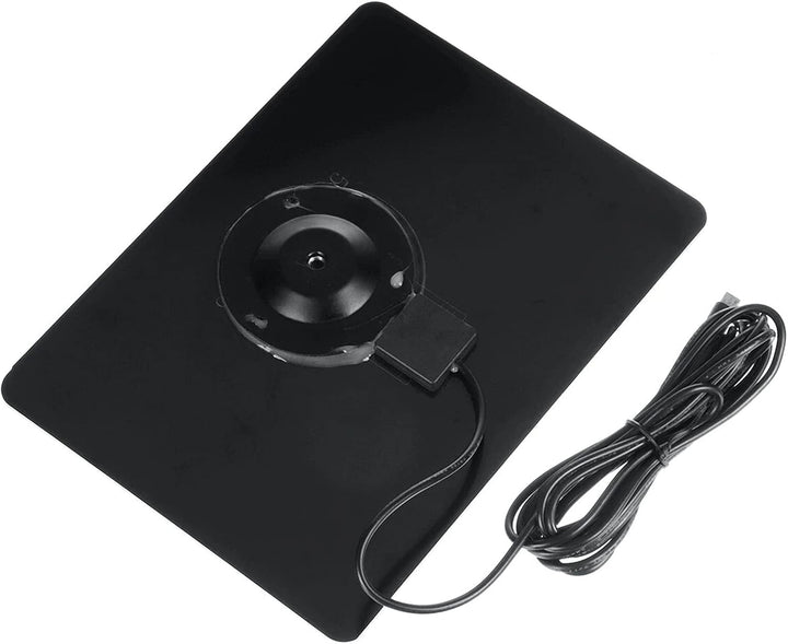 10W 5V Micro-USB-Solarpanel 2000mAh 360-Grad-Rotation Wasserdichte an der Wand befestigte Monokrista