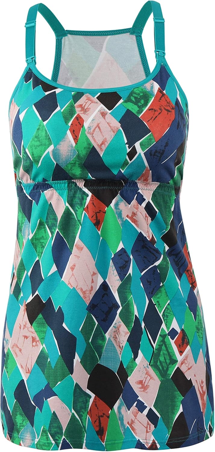 ZUMIY Still-Top, Schwangeres Stillshirt aus Baumwolle- Umstandsmode T-Shirt Damen Still Umstands-Top
