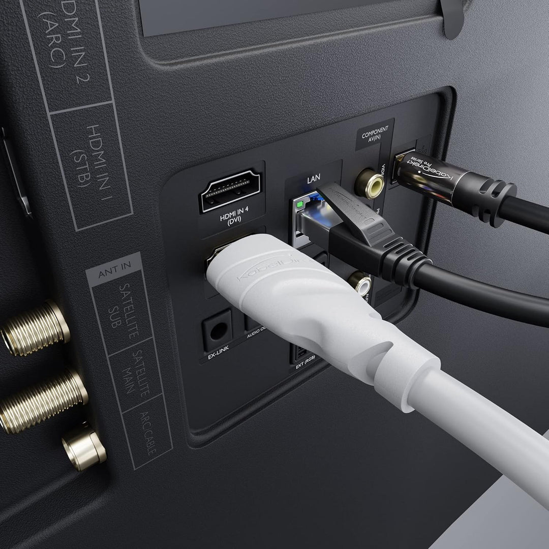 KabelDirekt – 4K HDMI-Kabel – 20 m – 4K@60Hz (Extra-Kupfer für bis zu 18 Gbit/s und Ultra HD/4K – ko