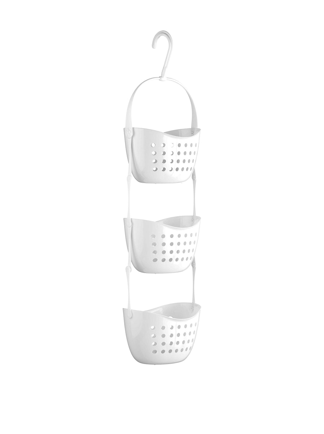 Premier Housewares 1601488 3-Tier Dusche Caddy, weiss
