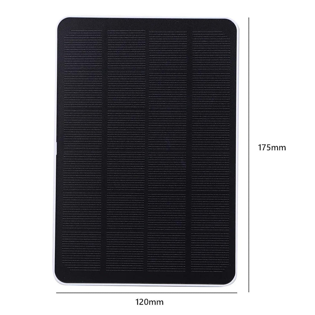 Solarpanel für Kamera 4W 5V w/ 360° verstellbare Halterung kompatibel mit Arlo Pro 4/Ultra 2/Pro 3/U