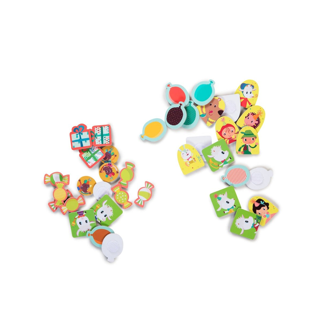 Lilliputiens 83079 Zähltafel für Kinder mit Aufhängung, Masse: 55x45x1cm, ab 3 Jahren