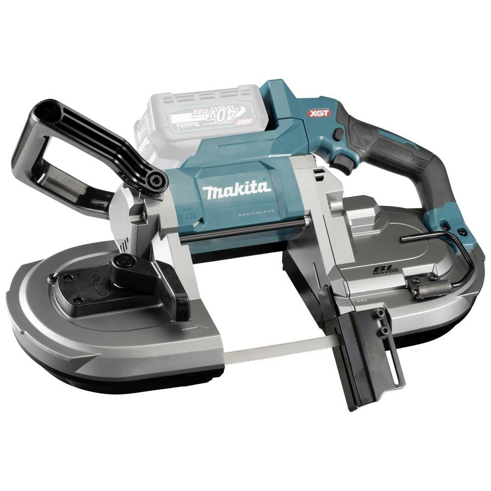 Makita PB002GZ Akku-Bandsäge 40V max. (ohne Akku, ohne Ladegerät), Petrol