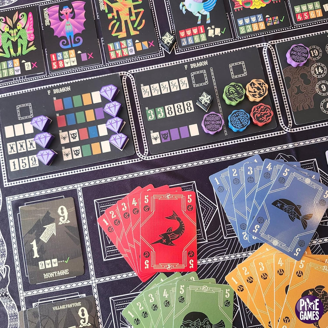 PixieGames | Eternal Decks | Kooperatives Kartenspiel | Strategisches Gesellschaftsspiel | 1 bis 4 S