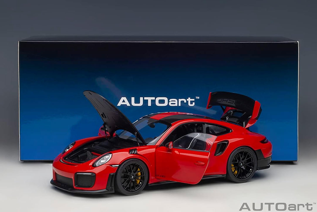 AUTOart Porsche 911 (991.2) GT2 RS Weissach Package 2017 rot Modellauto 1:18