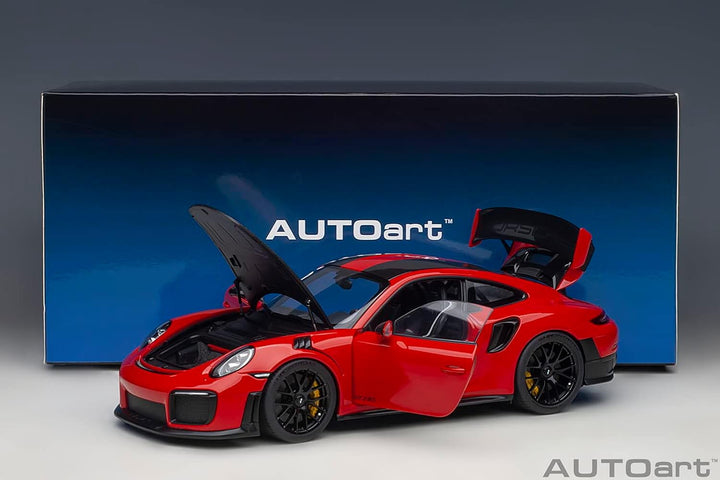 AUTOart Porsche 911 (991.2) GT2 RS Weissach Package 2017 rot Modellauto 1:18