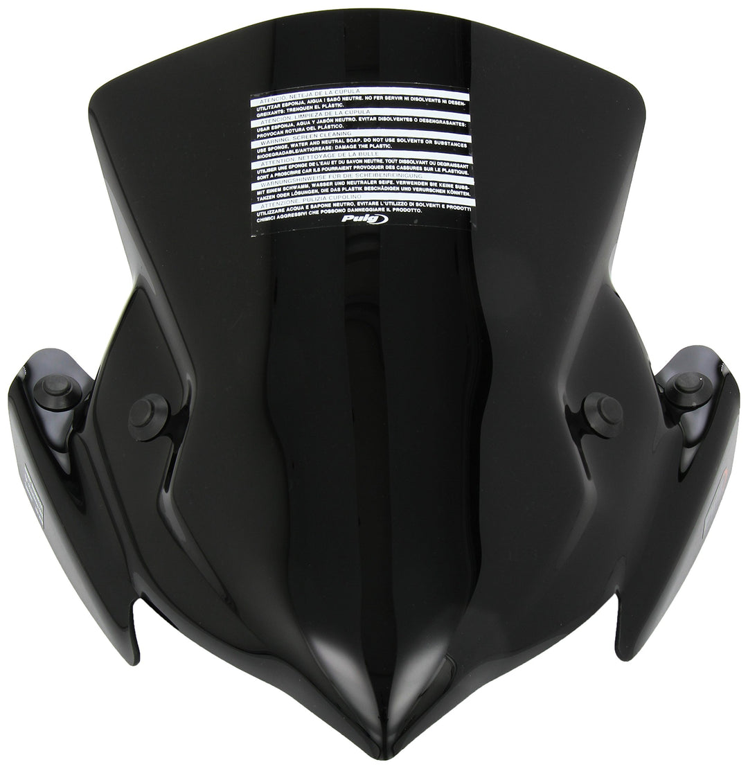 Puig 5646N Windschutzscheibe New Generation Suzuki GSR750 11-13 Schwarz, Schwarz