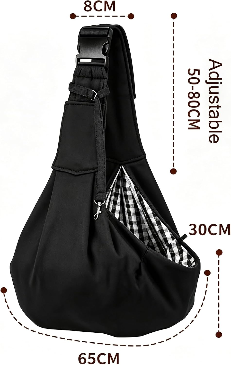 Hundetrage Schultertasche, Tragetuch für Haustiere, Hunde Tragetasche faltbar, Tragetasche Hund bis