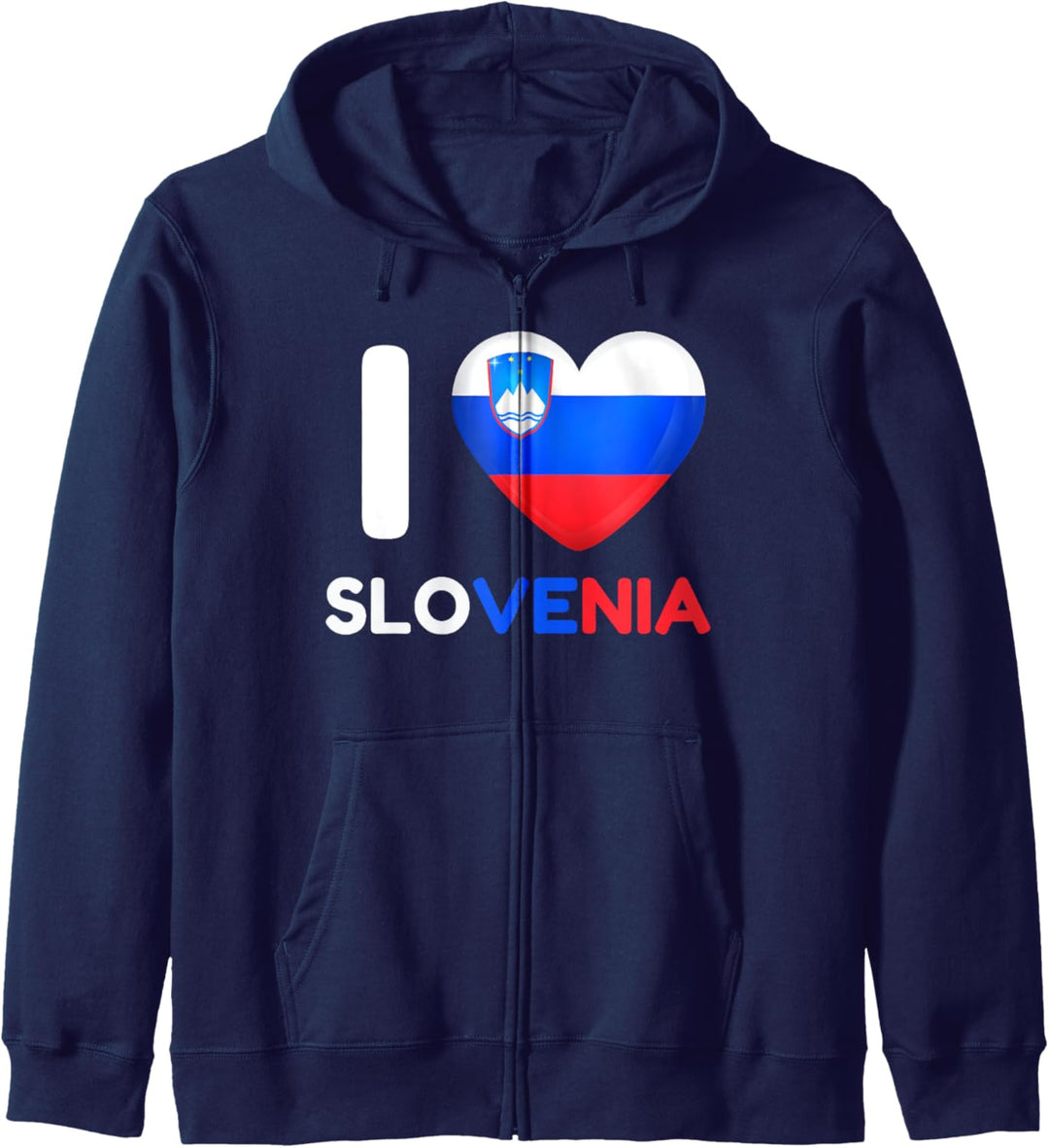I Love Slowenien Herz Slowenien Slowenien Familienreise Kapuzenjacke