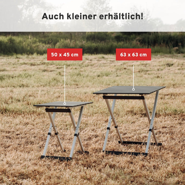 CAMPWERK Alu Camping Tisch, Campingtisch, Klapptisch, Gartentisch, Camping Möbel, Faltbar & Tragbar,