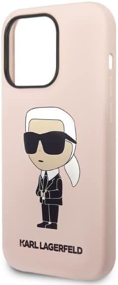 KARL LAGERFELD KLHMP14XSNIKBCP Hülle für iPhone 14 Pro Max 6,7" hardcase rosa SI