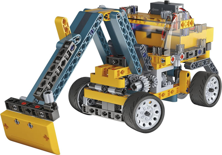 Clementoni 19296 Wissenschaft und Spiel Build – LKW Betonmischer – Bauset für Kinder, mechanisches L