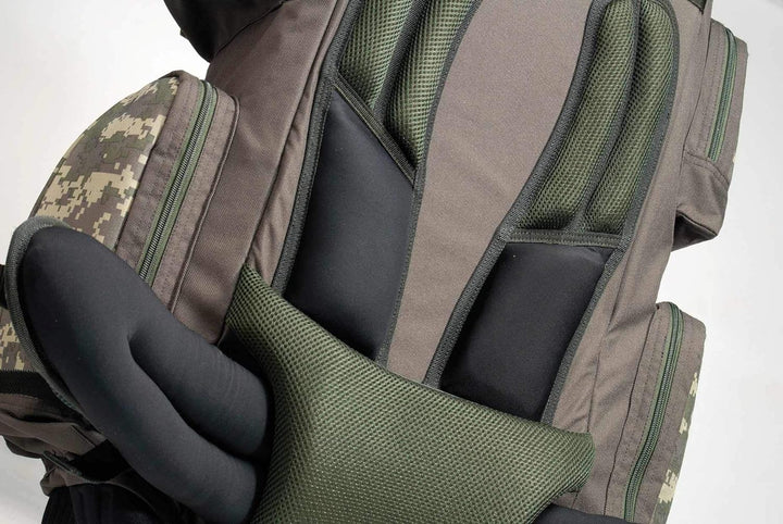 Mivardi Bagpack Expedition 110 Liter Trekking Rucksack mit Tarnmuster