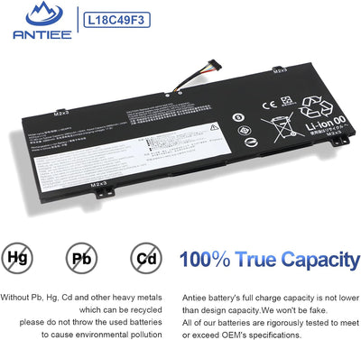 15.36V 45Wh L18C4PF3 L18C4PF4 Laptop Battery Compatible with Lenovo ideapad C340-14API C340-14IML C3