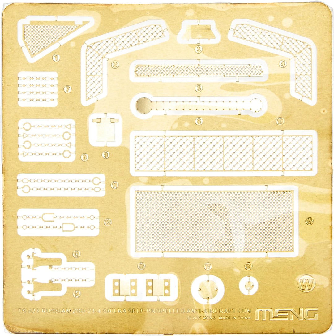 MENG 1/35 ZSU-23-4 Shilka, Luftabwehrgeschütz auf Selbstfahrl.