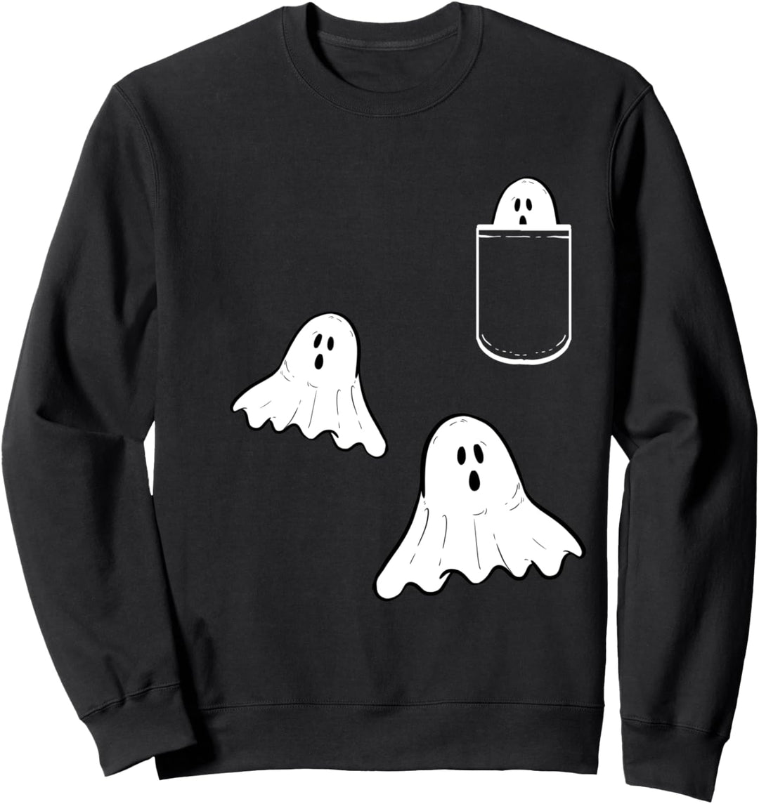 Halloween niedliche kleine Geister Kinder lustig Sweatshirt