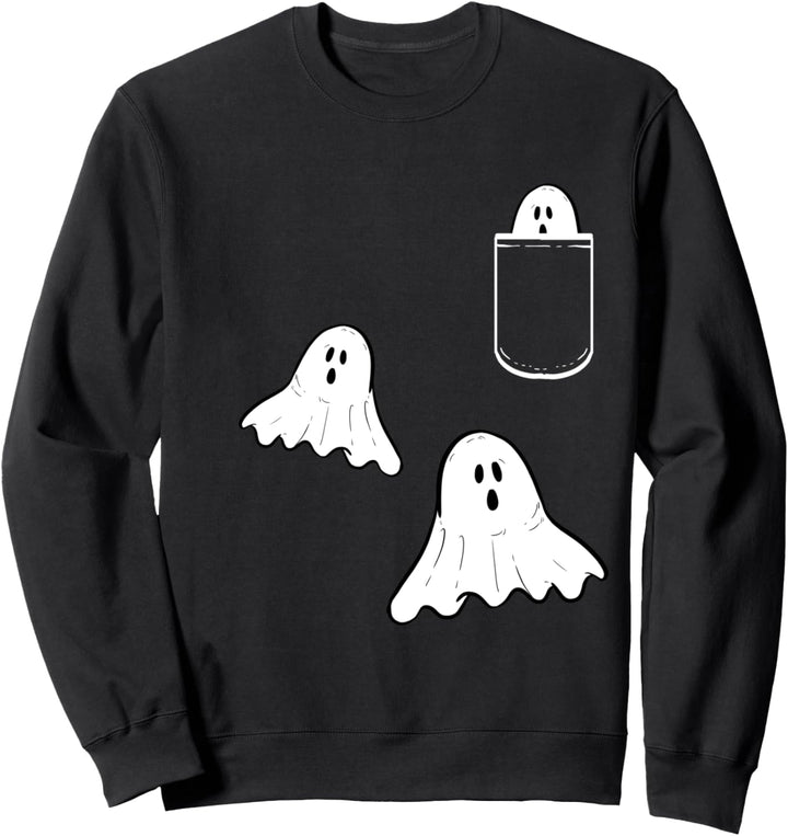 Halloween niedliche kleine Geister Kinder lustig Sweatshirt