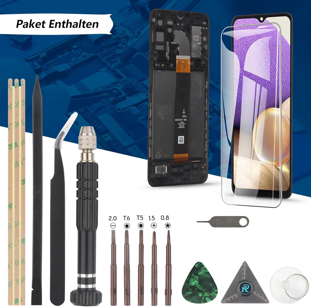 RongZy Ersatz Display Kompatibel für Samsung Galaxy A32 5G SM-A326B Touchscreen Bildschirm Digitizer