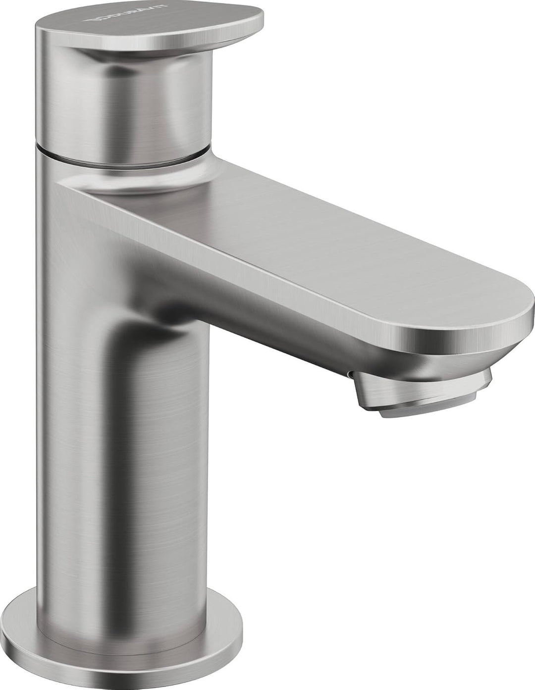 Duravit Wave Standventil (Auslauf Höhe 77 mm), Kaltwasser Waschtischmischer, Kaltwasserhahn Bad, Kal