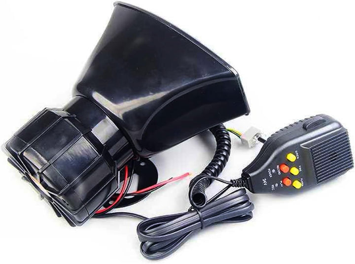 Autohupe Car Horn Sirenenlautsprecher Elektrische Hupe Autoaufnahme 100W 130DB Autosirene Fahrzeughu