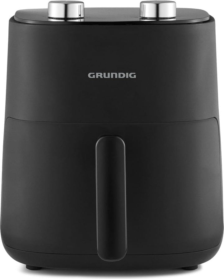 Grundig FRY 6321 L Heissluftfritteuse, 4,7 l Kapazität, 1.300 W, spülmaschinengeeigneter Korb, Tempe