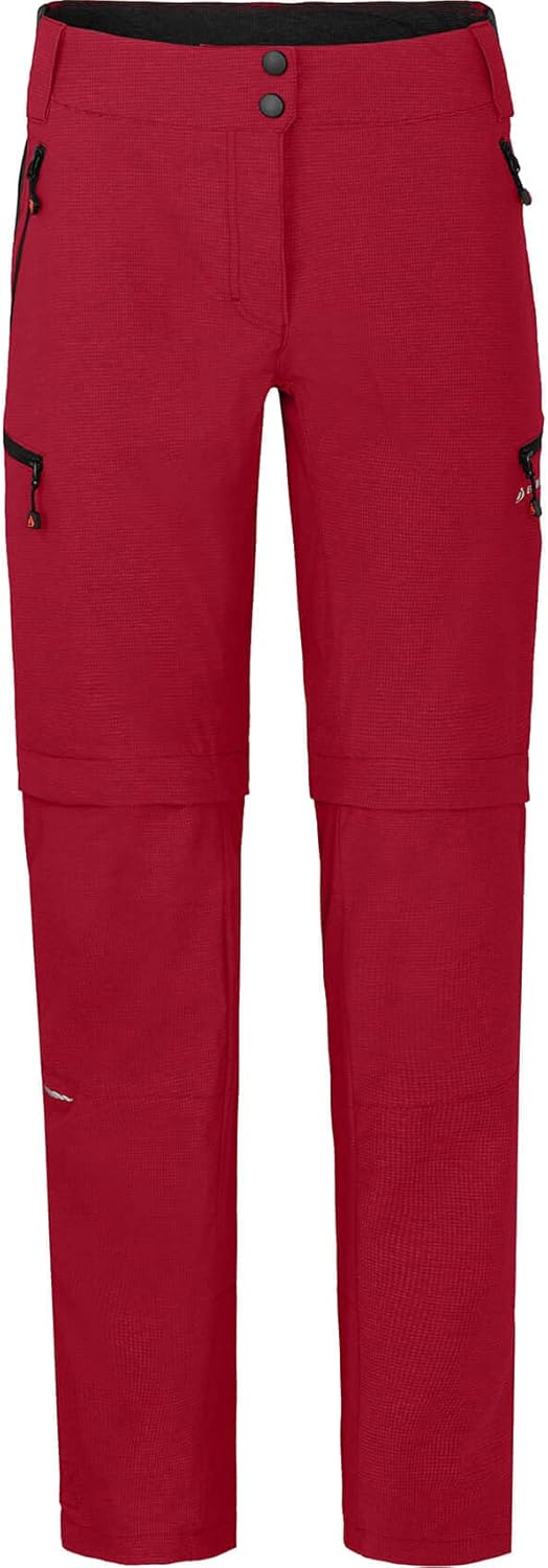Bergson VALLI zip-off | Damen Radhose, robust elastisch - robust - elastisch - wasserabweisend - sch