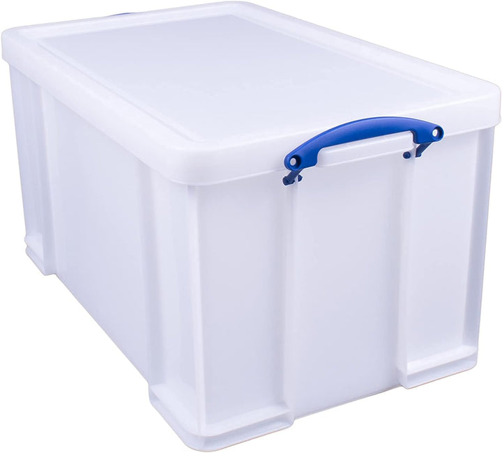 Really Useful Aufbewahrungsbox 84 Liter weiss stark 84 Litre, 84 Litre