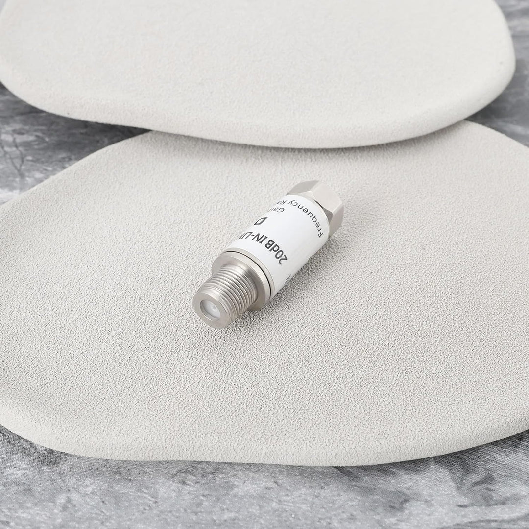 2 Stücke 20dB Inline-Verstärker 10-2400MHz Inline Sat Satellite Verstärker Singal Booster Ersatz für