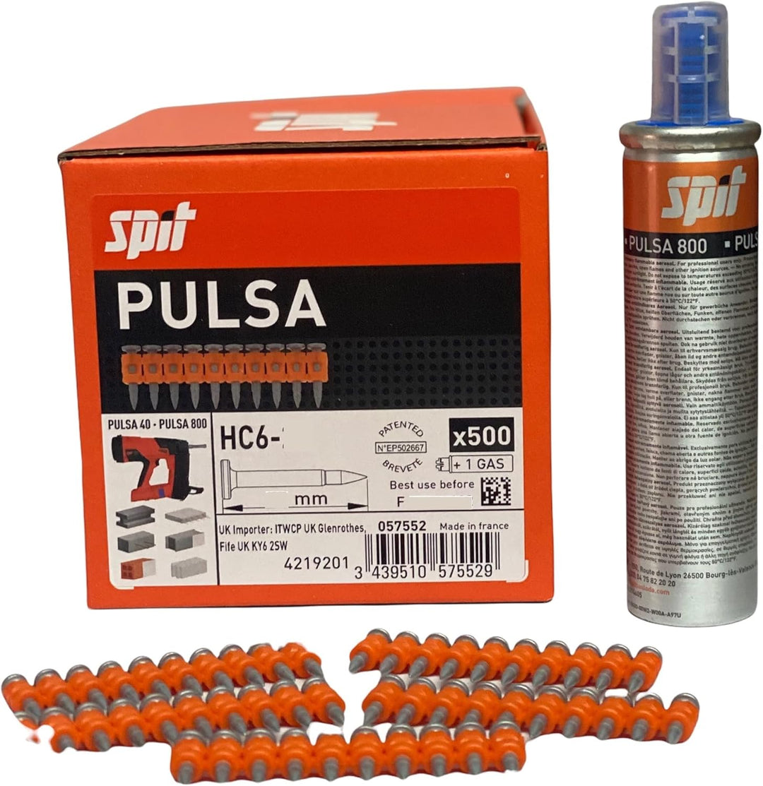 ITW Spit Nägel für Pulsa 800/P40 C6-40 (VE500)#057544 Nagel 3439510575444 Réf..C6-40 - Cond.500 - Lo