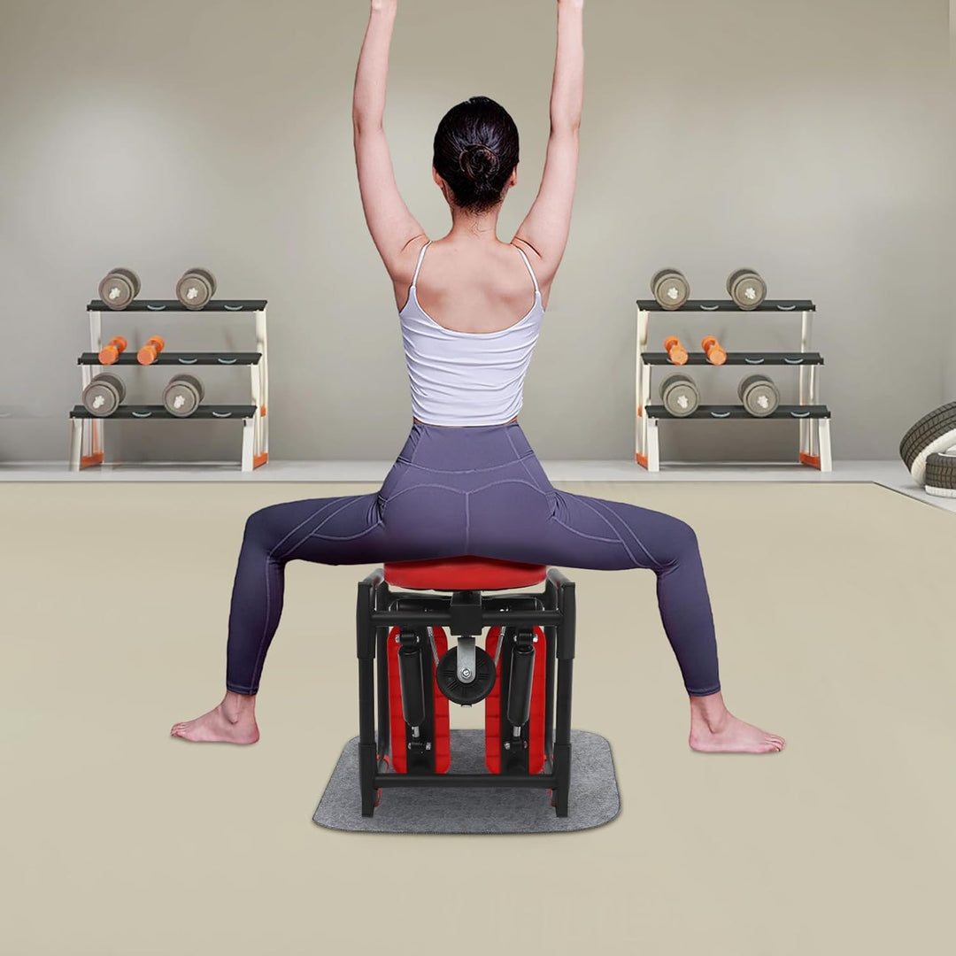 Stepper mit LCD Display, Sitzkissen für zuhause | Stairmaster bis 150 kg, Rutschfeste Pedale, Kompak