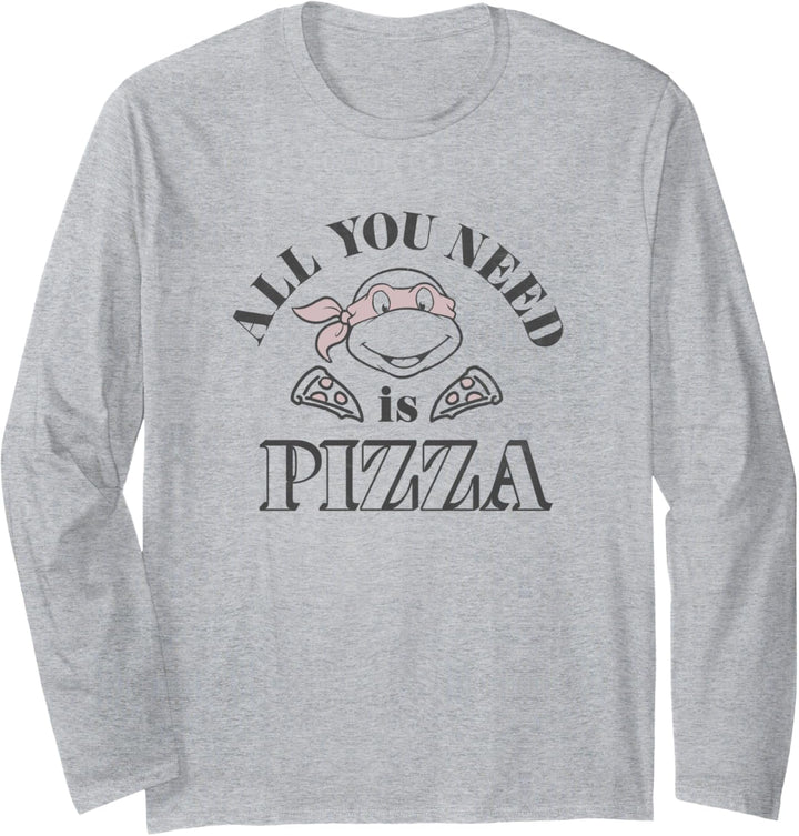 Teenage Mutant Ninja Turtles Raphael Pizza Langarmshirt