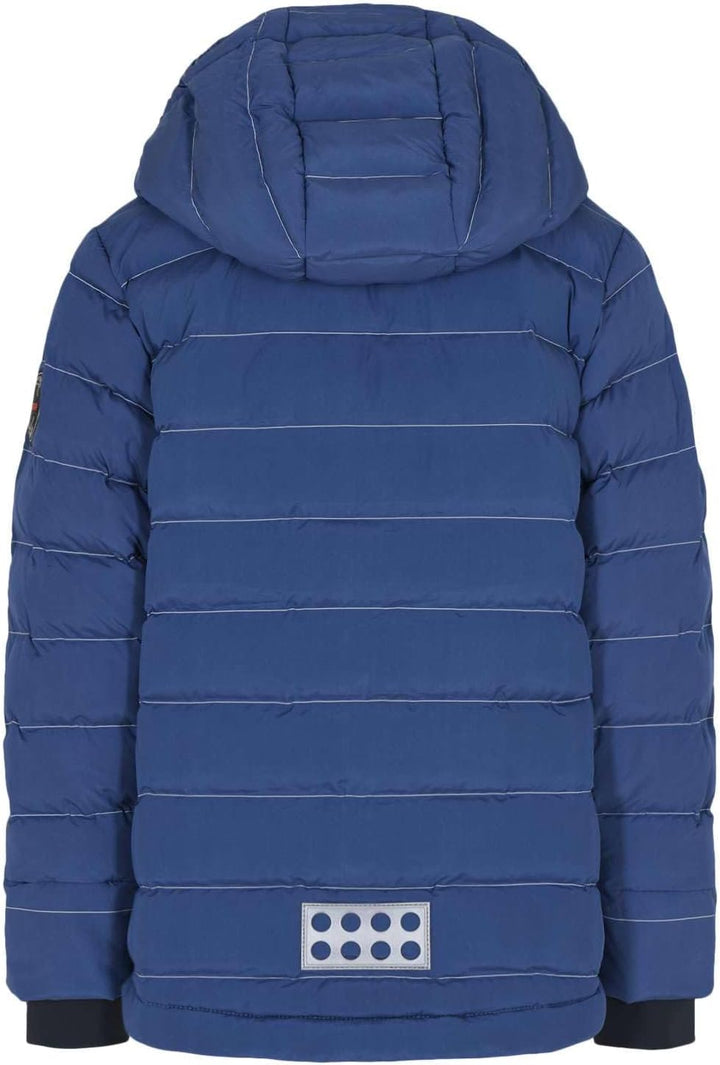LEGO Mädchen Wear Winterjacke Steppjacke Winddicht Warm Jacke 116 Dunkle Purple, 116 Dunkle Purple