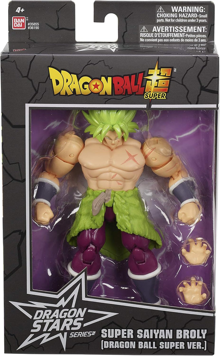 BANDAI - Dragon Ball Super - Figurine Dragon Stars 17 cm - Super Saiyan Broly - Gelenkige Broly-Figu