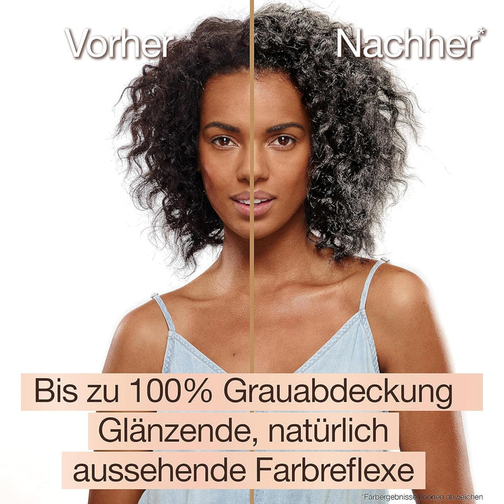Garnier Dauerhafte Haarfarbe, Haarfärbeset für intensive und langanhaltende Haarfarbe, Coloration fü